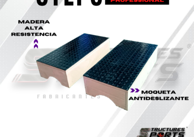 Máquinas de Gym- STEPS DE MADERA