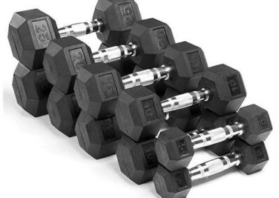 Máquinas de Gym- MANCUERNAS ENCAUCHADAS